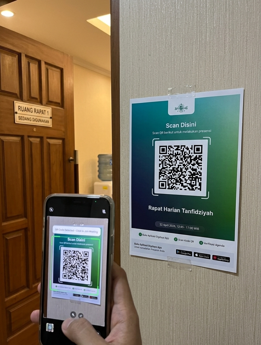 Hadir Tanpa Kertas: Bagaimana Absensi Digital Mengubah Budaya Rapat di NU